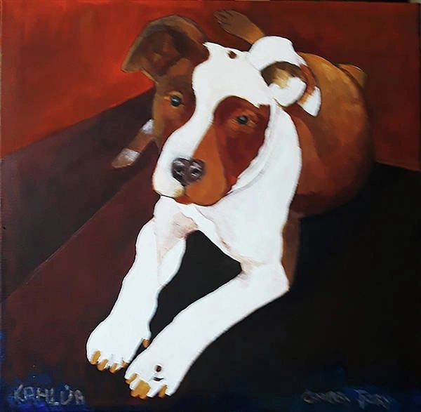Khalua — pet portrait by Gabby Tary